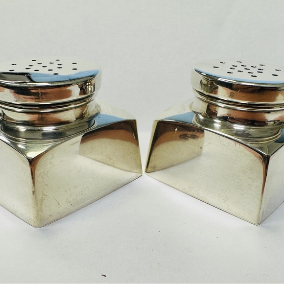 Vintage Georg Jensen Salt and Pepper Shakers Set - Picture 1 of 5